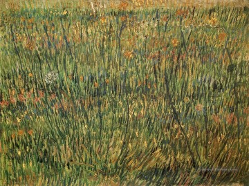 Pâturage en fleurs Vincent van Gogh Peinture à l'huile